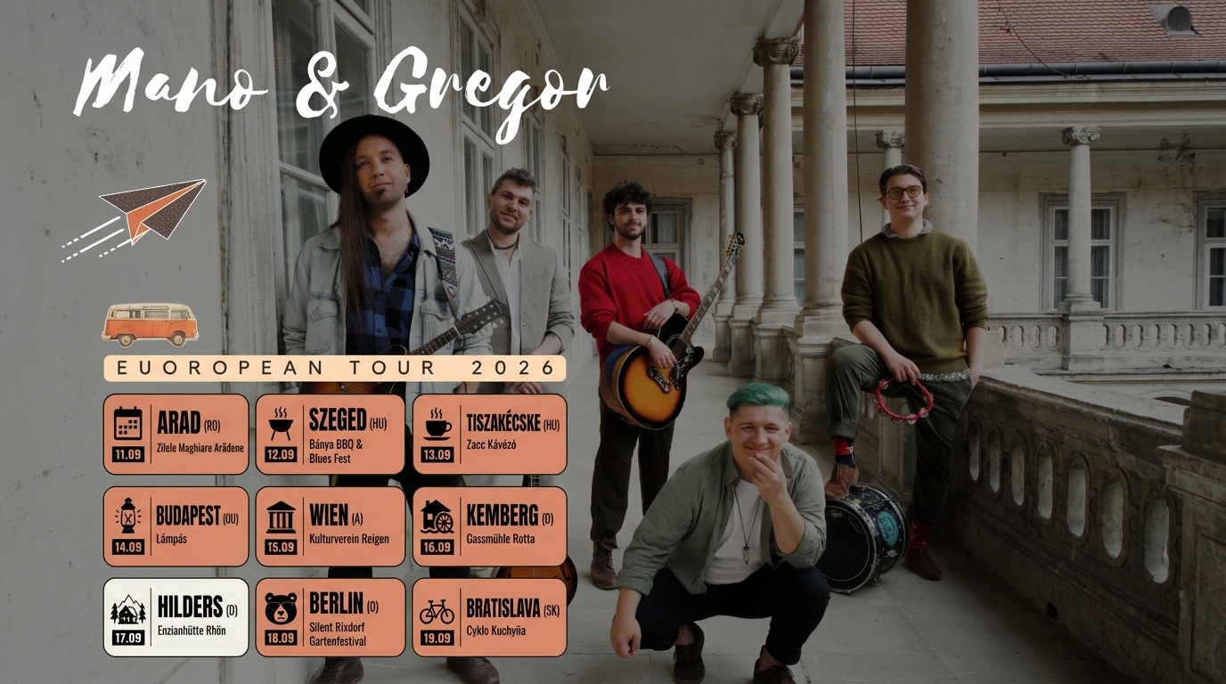 Mano & Gregor LIVE – Europatour 2026 in der Enzianhütte Rhön